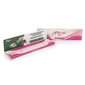 Feuilles King Size Slim rose - Purize