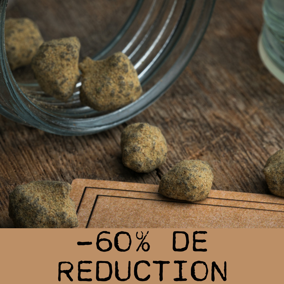 Fleurs Moon Rock 50% de CBD - 18 grammes - (5,56€/gr)