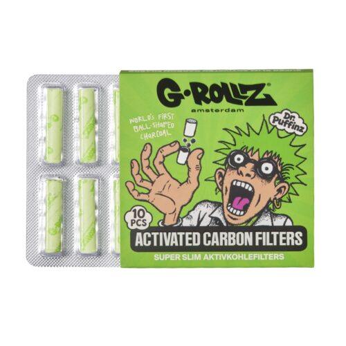 Filtres en charbon actif x10 - G-rollz